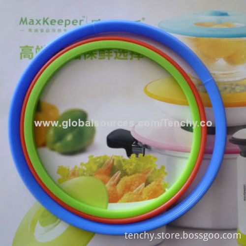 Seal Rings for Crispers, FDA, LFGB, Silicone, Food Contact Safe